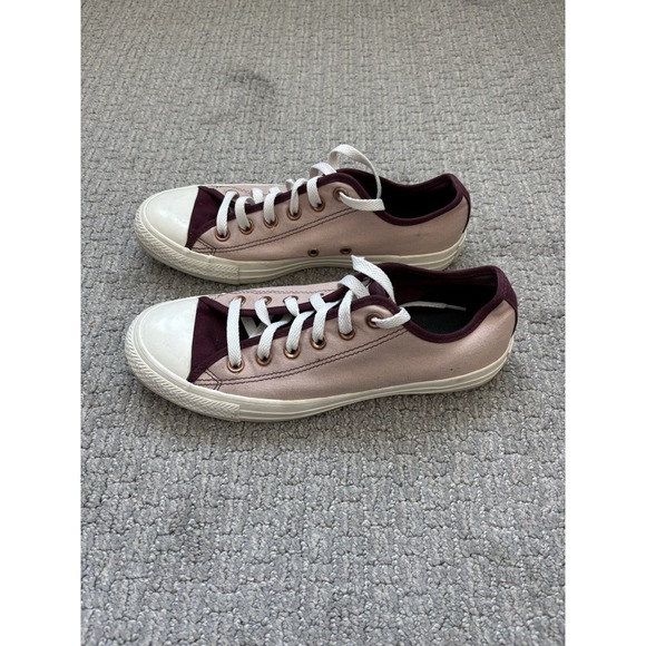 Converse Chuck Taylor All Star Sneakers Women Sz 9 Men Sz 7‎ Pink Purple Low Top - Picture 2 of 7
